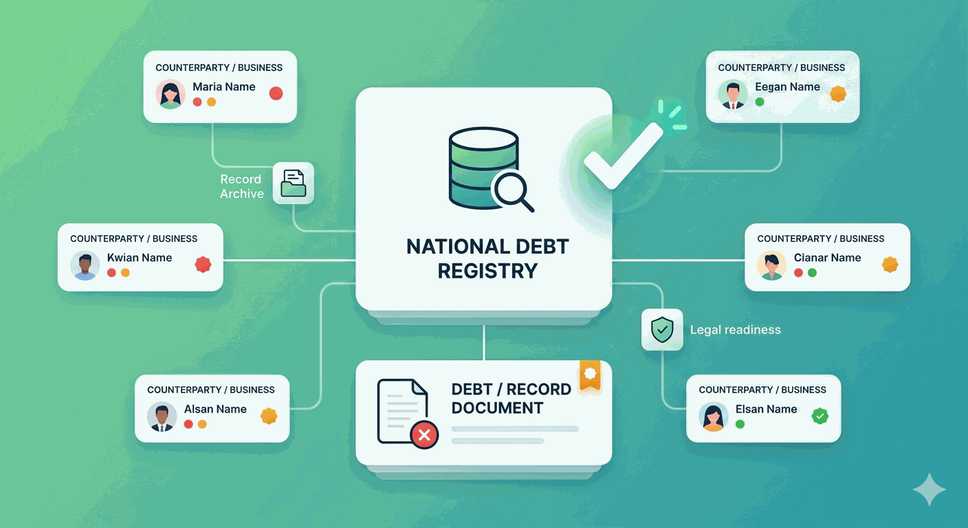 National Debt Registry